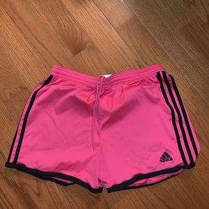 Pink Womens Adidas Shorts